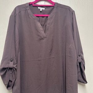 Maurice’s 3/4 Sleeve Purple Blouse